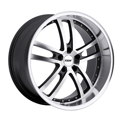 TSW Brooklands Gunmetal W/ Mirror Cut Face & Lip - Part Number 1880CAD355100B72 TSW Brooklands Gunmetal W/ Mirror Cut Face & Lip Photo