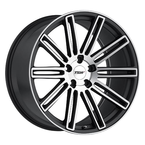 TSW Crowthorne Matte Gunmetal Machined - Part Number 1895CRW355112G72 TSW Crowthorne Matte Gunmetal Machined Photo