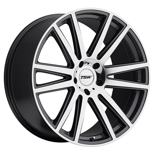 TSW Gatsby Gunmetal W/ Mirror Face - Part Number 2085GAT355120G76 TSW Gatsby Gunmetal W/ Mirror Face Photo