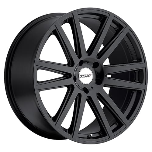 TSW Gatsby Matte Black - Part Number 2010GAT355130M84 TSW Gatsby Matte Black Photo