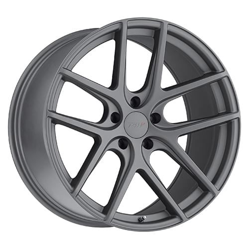 TSW Geneva Matte Gunmetal - Part Number 1880GNV355114G76 TSW Geneva Matte Gunmetal Photo