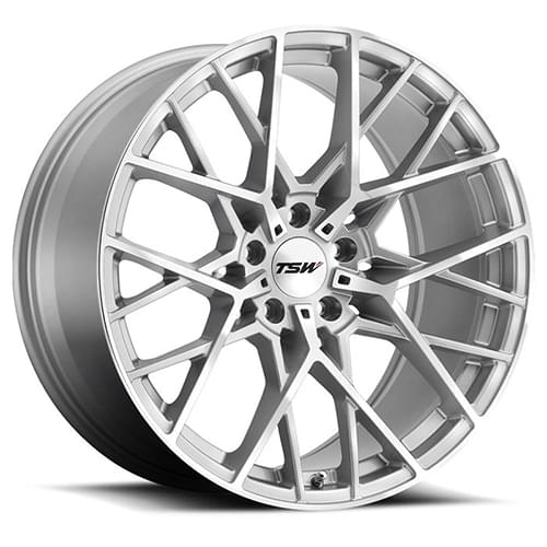 TSW Sebring Silver W/ Mirror Cut Face - Part Number 1895SEB205114S76 TSW Sebring Silver W/ Mirror Cut Face Photo