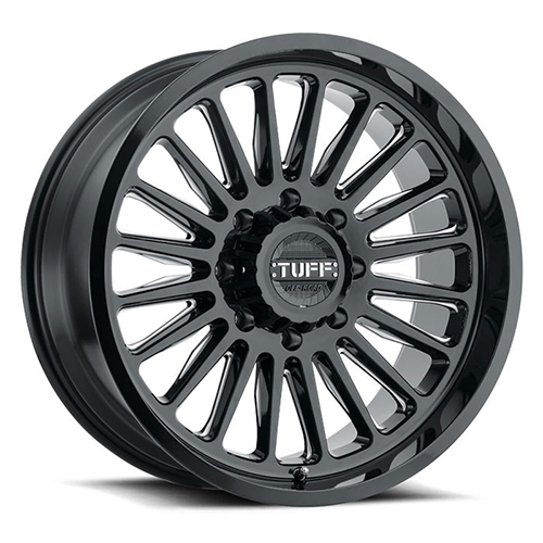 Tuff T5A Gloss Black Milled - Part Number 2210T5A058180B25 Tuff T5A Gloss Black Milled Photo