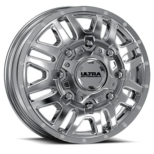 Ultra Hunter Front 003 Chrome 8 Lug - Part Number 003-7699FC Ultra Hunter Front 003 Chrome 8 Lug Photo