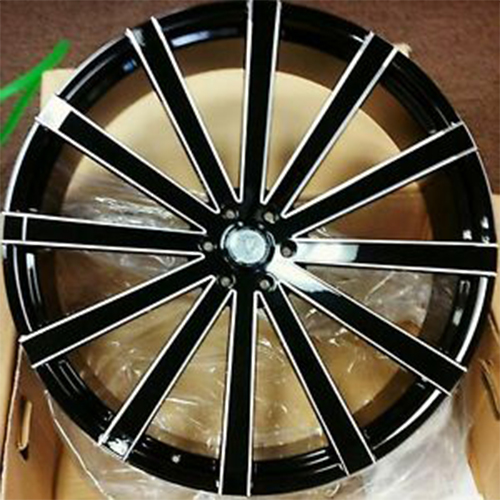 Velocity Wheel VW12 Black Machined Window Photo