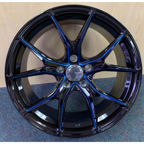 Velsen 531 Black With Blue Milling