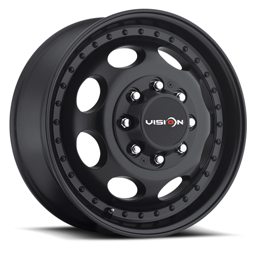 Vision Offroad Hauler 181Z Black Dually Front - Part Number 181Z9680MBF Vision Offroad Hauler 181Z Black Dually Front Photo