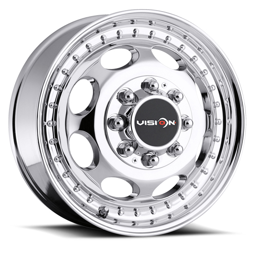Vision Offroad Hauler 181Z Chrome Dually Front - Part Number 181Z6670CF Vision Offroad Hauler 181Z Chrome Dually Front Photo