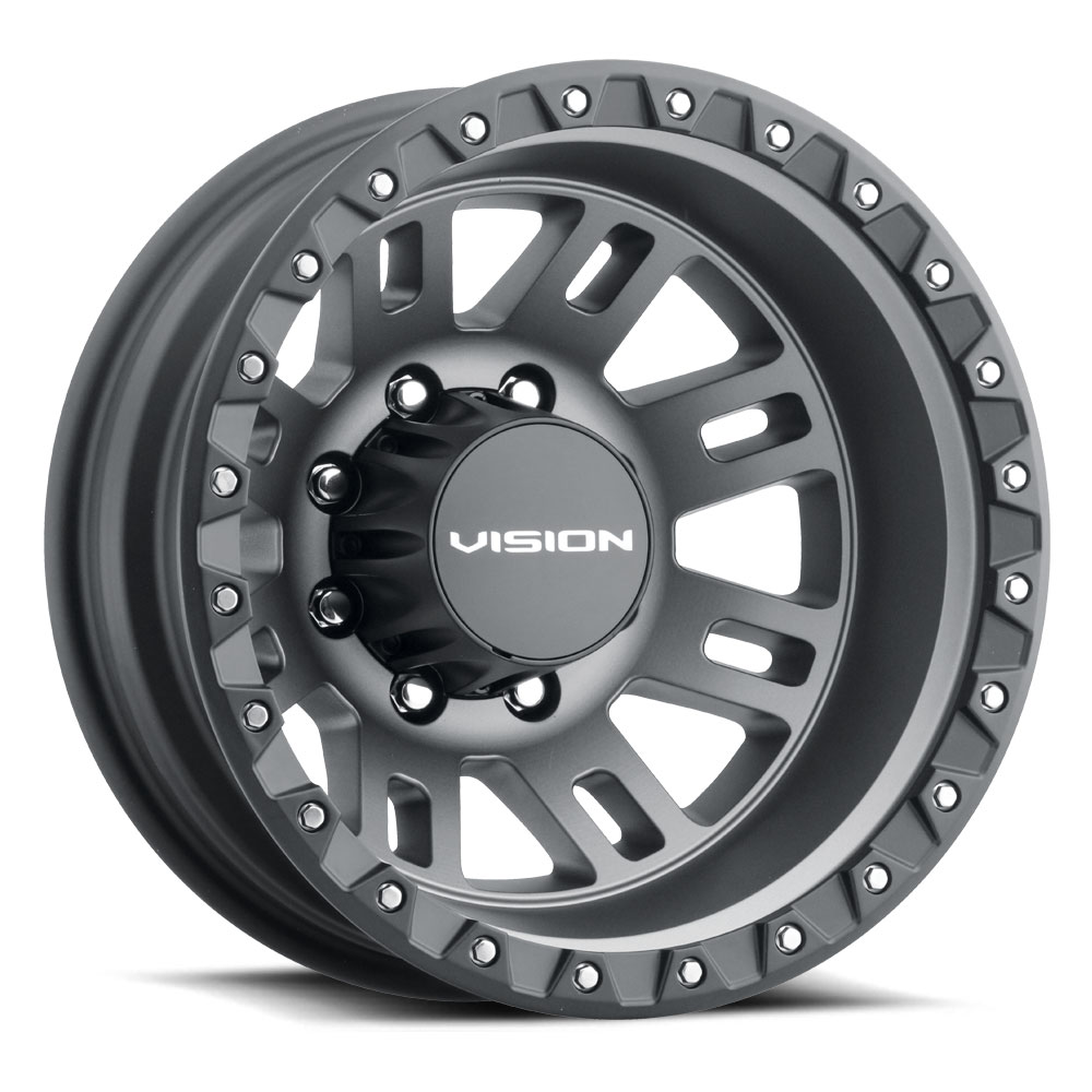 Vision Offroad Manx 2 Satin Gray Dually Rear - Part Number 408-7670SGBLR Vision Offroad Manx 2 Satin Gray Dually Rear Photo