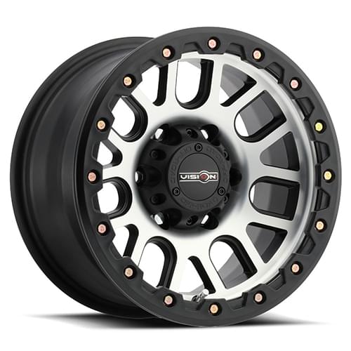Vision Offroad Nemesis 111 Black W/ Machined Face - Part Number 111-7981MF-12 Vision Offroad Nemesis 111 Black W/ Machined Face Photo
