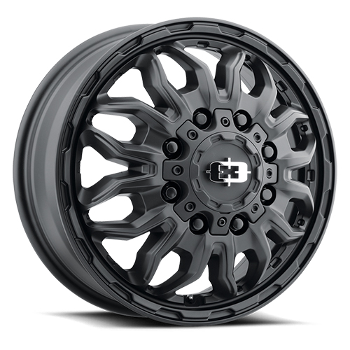 Vision Offroad Front Korupt Dually 410 Satin Black