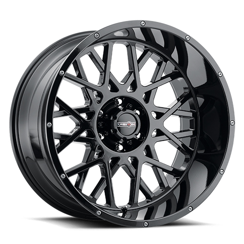 Vision Offroad Rocker 412 Black - Part Number 412-22270GB-51 Vision Offroad Rocker 412 Black Photo