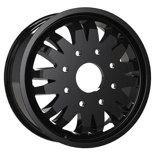 Vision Offroad Rival 401 Gloss Black Dually Rear In - Part Number 401-2881GBIR116 Vision Offroad Rival 401 Gloss Black Dually Rear In Photo