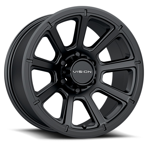 Vision Turbine 353 Matte Black - Part Number 353-8936MB18 Vision Turbine 353 Matte Black Photo