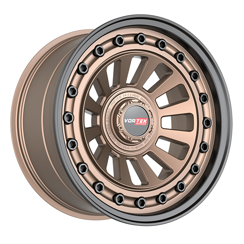 Vortek Offroad Defense VRD-702 Matte Bronze W/ Black Bolts & Lip - Part Number 7021894412MZBL Vortek Offroad Defense VRD-702 Matte Bronze W/ Black Bolts & Lip Photo