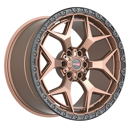 Vortek Offroad Titan VRT-603 Matte Bronze W/ Black Bead Ring - Part Number 603201258-44MZBR Vortek Offroad Titan VRT-603 Matte Bronze W/ Black Bead Ring Photo