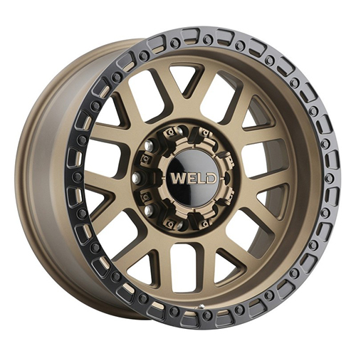 Weld Off-Road Cinch W115 Satin Bronze W/ Satin Black Lip - Part Number W11578502625 Weld Off-Road Cinch W115 Satin Bronze W/ Satin Black Lip Photo