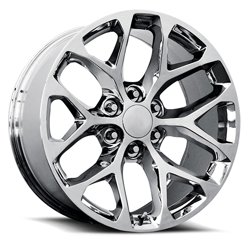 Wheel Replicas Sierra Snowflake V1182 Chrome - Part Number V1182-2415827C Wheel Replicas Sierra Snowflake V1182 Chrome Photo