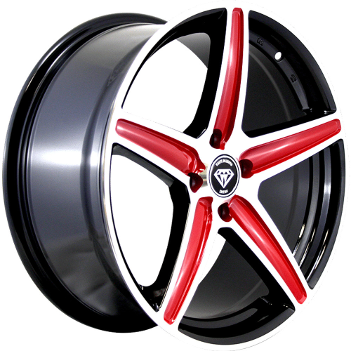 White Diamond W252 Red Machined