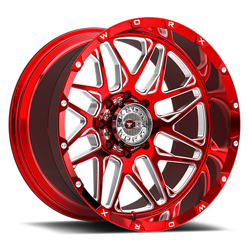 Worx WF819RT Polished Red Tint W/ Milled Accents - Part Number WF819RT-2212816544 Worx WF819RT Polished Red Tint W/ Milled Accents Photo