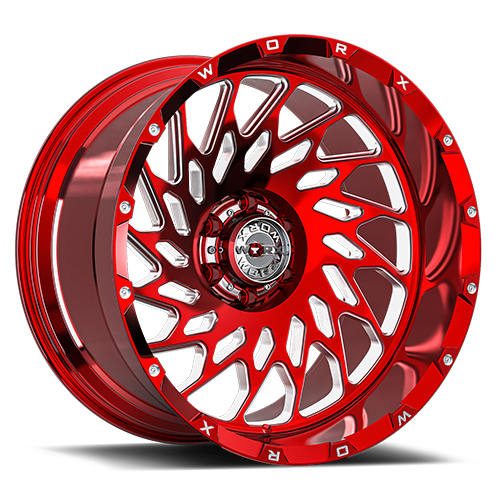Worx WF820RT Polished Red Tint W/ Milled Accents - Part Number WF820RT-2212816544 Worx WF820RT Polished Red Tint W/ Milled Accents Photo