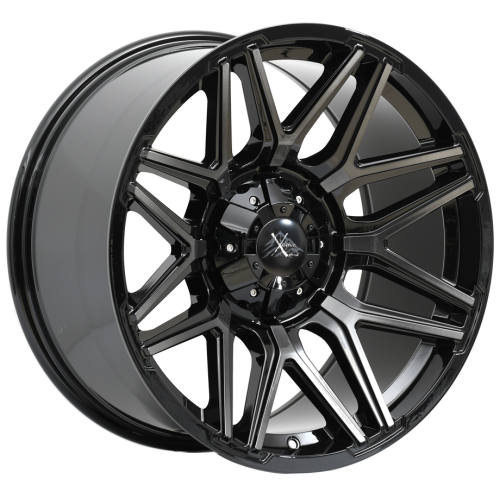 X-Drive Crank Gloss Black Brushed w/ Dark Tint