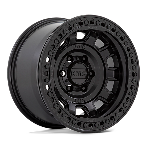 KMC KM236 Satin Black True Beadlock - Part Number KM23679050738N KMC KM236 Satin Black True Beadlock Photo