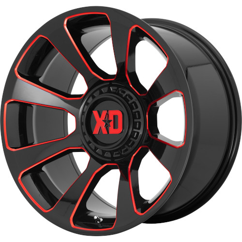 XD Series XD854 Reactor Milled W Red Tint - Part Number XD85429067918 XD Series XD854 Reactor Milled W Red Tint Photo