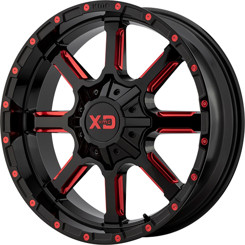 XD Series XD838 Mammoth Black W/ Red Accents - Part Number XD83821067918N XD Series XD838 Mammoth Black W/ Red Accents Photo