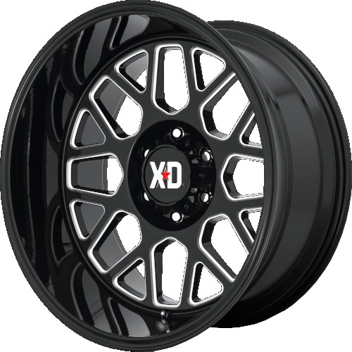 XD Series XD849 Grenade 2 Gloss Black Milled - Part Number XD84989050318 XD Series XD849 Grenade 2 Gloss Black Milled Photo