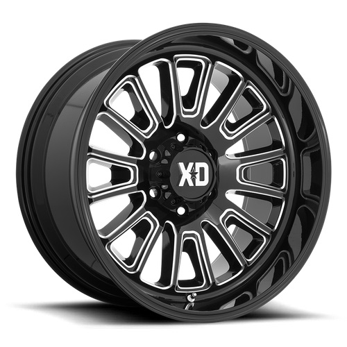 XD Series XD864 Gloss Black Milled - Part Number XD86421087318N XD Series XD864 Gloss Black Milled Photo