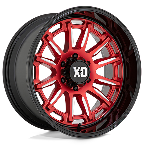 XD Series XD865 Phoenix Candy Red Milled W/ Black Lip - Part Number XD86529063918 XD Series XD865 Phoenix Candy Red Milled W/ Black Lip Photo