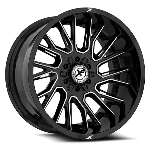 XF Offroad XF-230 Gloss Black W/ Machined Accents - Part Number XF-230221261351397-44BM XF Offroad XF-230 Gloss Black W/ Machined Accents Photo