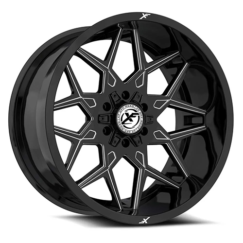 XF Offroad XF-238 Gloss Black Milled Photo