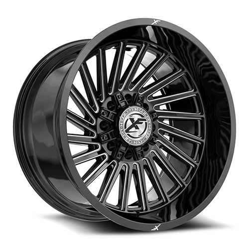 XF Offroad XF-239 Gloss Black Milled - Part Number XF-239201051351397-12GBML XF Offroad XF-239 Gloss Black Milled Photo