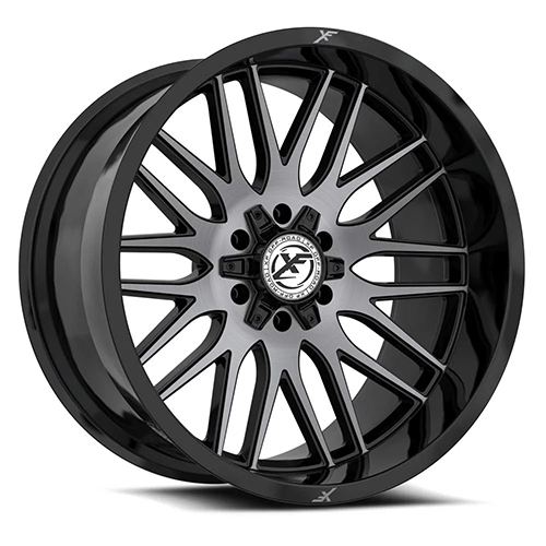 XF Offroad XF-240 Gloss Black Brushed W/ Double Dark Tint - Part Number XF-240201051271397-12GBUDT XF Offroad XF-240 Gloss Black Brushed W/ Double Dark Tint Photo