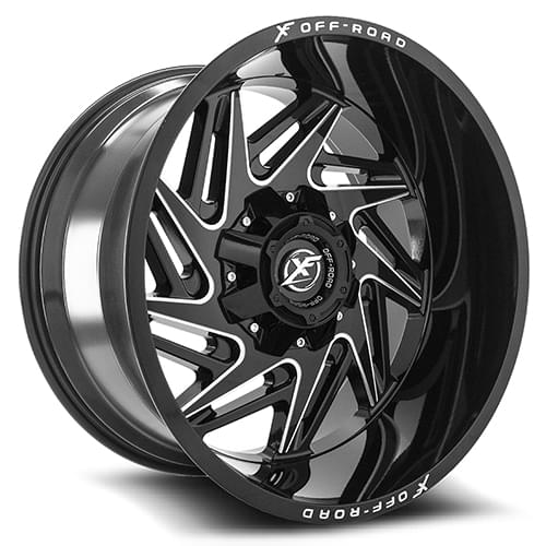 XF Offroad XF-203 Black Milled Window - Part Number XF-203241461351397-76BM XF Offroad XF-203 Black Milled Window Photo