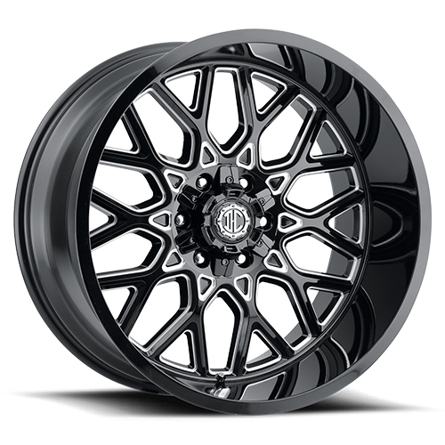 Xtreme Offroad NX-30 Midnight Black Milled - Part Number NX30-2212Y-44RBX Xtreme Offroad NX-30 Midnight Black Milled Photo
