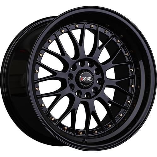 XXR 521 Black W/ Gold Rivets - Part Number 521981420 XXR 521 Black W/ Gold Rivets Photo