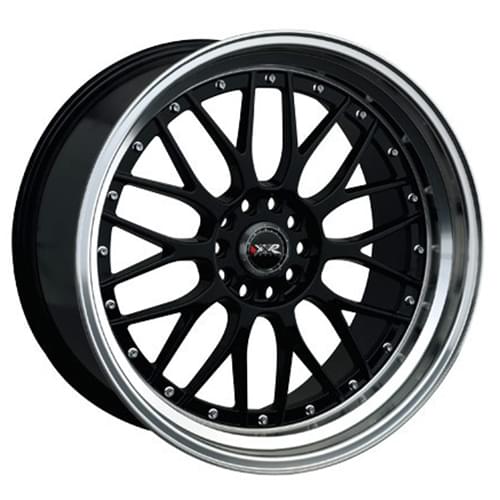 XXR 521 Black W/ Machined Lip - Part Number 521982421 XXR 521 Black W/ Machined Lip Photo