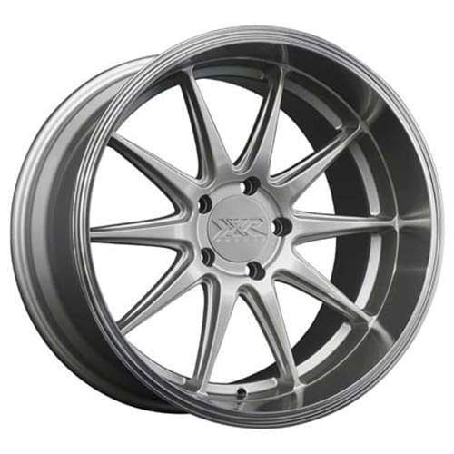 XXR 527D Silver W/ Machined Lip - Part Number 527D896631 XXR 527D Silver W/ Machined Lip Photo