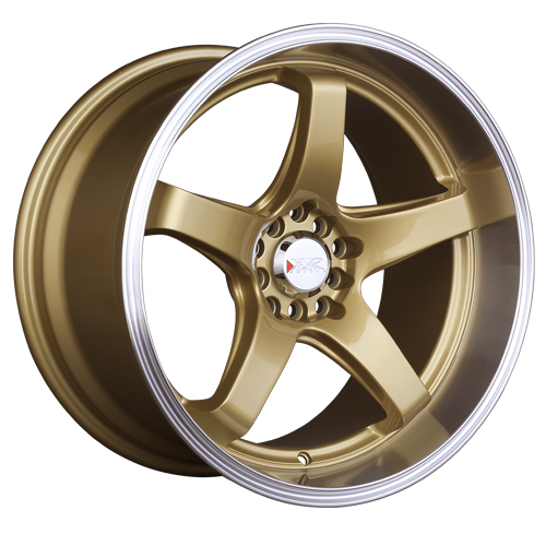 XXR 555 Hyper Gold W/ Machined Lip - Part Number 555885471 XXR 555 Hyper Gold W/ Machined Lip Photo