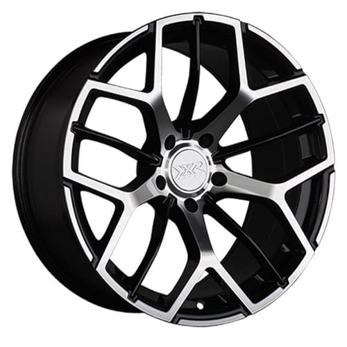 XXR 566 Black W/ Machined Face - Part Number 566806612 XXR 566 Black W/ Machined Face Photo