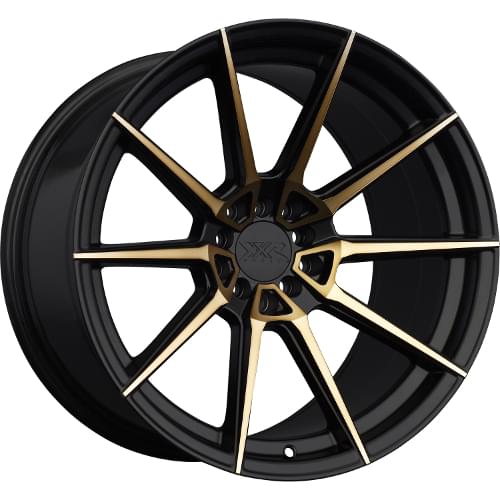 XXR 567 Black W/ Bronze Spokes - Part Number 567891063 XXR 567 Black W/ Bronze Spokes Photo
