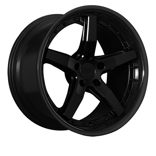 XXR 569 Flat Black W/ Gloss Black Lip - Part Number 569883126 XXR 569 Flat Black W/ Gloss Black Lip Photo