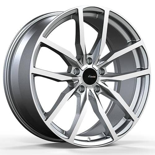 Advanti Racing Rasato 90 Matte Gunmetal W Machined Face - Part Number 90MG-RA7S51245G Advanti Racing Rasato 90 Matte Gunmetal W Machined Face Photo
