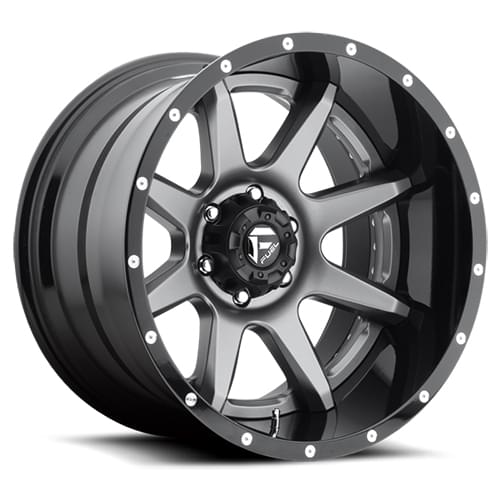 Fuel Offroad Rampage D238 Anthracite W/ Gloss Black Lip - Part Number D23820008947 Fuel Offroad Rampage D238 Anthracite W/ Gloss Black Lip Photo