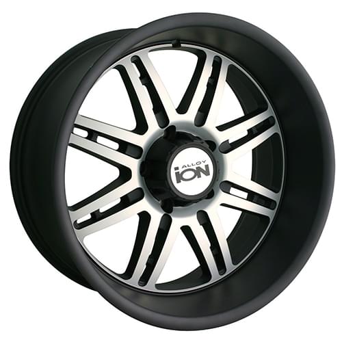 Ion Alloy 183 Matte Black W/ Machined Face - Part Number 183-8978B Ion Alloy 183 Matte Black W/ Machined Face Photo