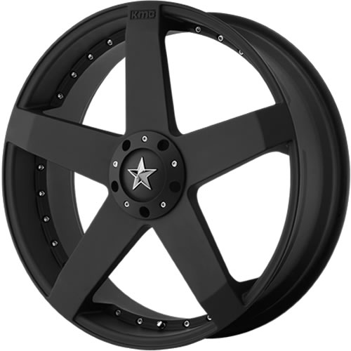 KMC KM755 Venom Black - Part Number KM75524934712 KMC KM755 Venom Black Photo
