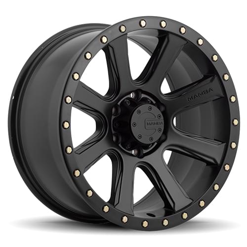 Mamba M16 588 Matte Black W/ Cadmium Bolts - Part Number 588B-M16798519B Mamba M16 588 Matte Black W/ Cadmium Bolts Photo